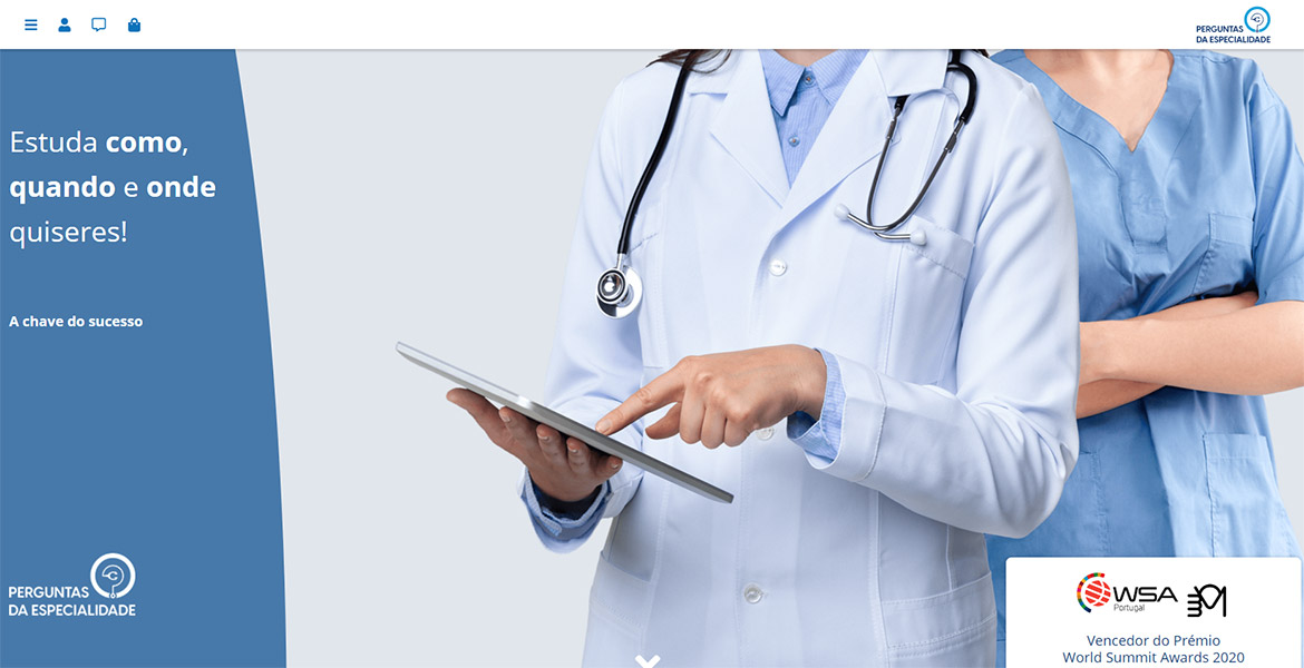 ALFASOFT desenvolve plataforma premiada de ensino online direccionado à prova de acesso à especialidade médica