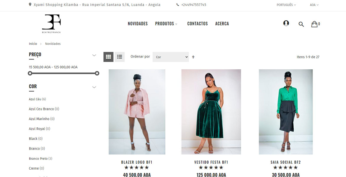 Complete Magento solution for BEATRIZFRANCK online business = Development + Operation + Infrastructure